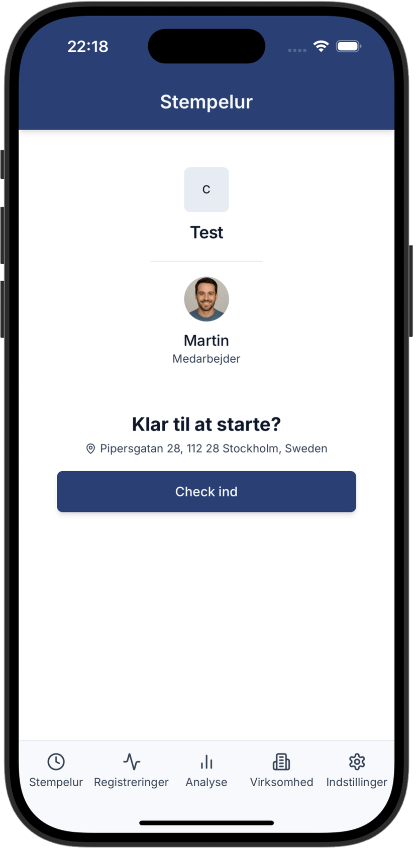 One-Click Time Tracking